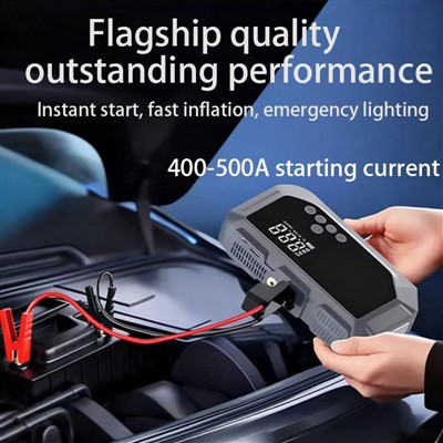 Karozza li tinżamm fl-idejn Jump Starter